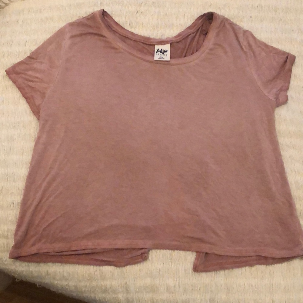 OPEN BACK SHIRT